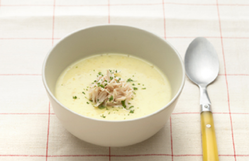 さつまいもの豆乳ポタージュ