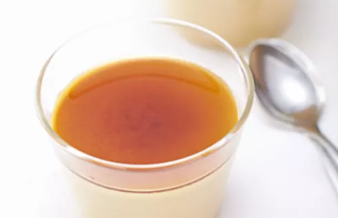 黒砂糖と豆乳のプリン