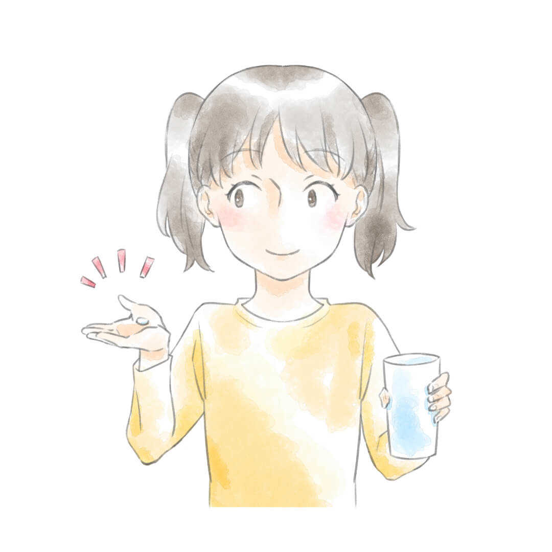 服用を忘れてしまった場合は?イメージ 服用を忘れてしまった場合は?イメージ