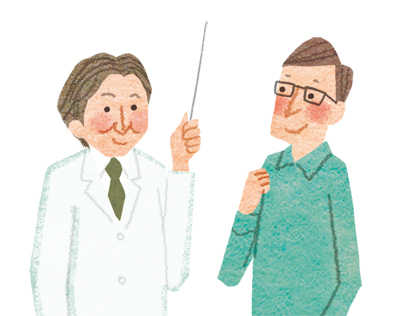 医師と患者のイメージ