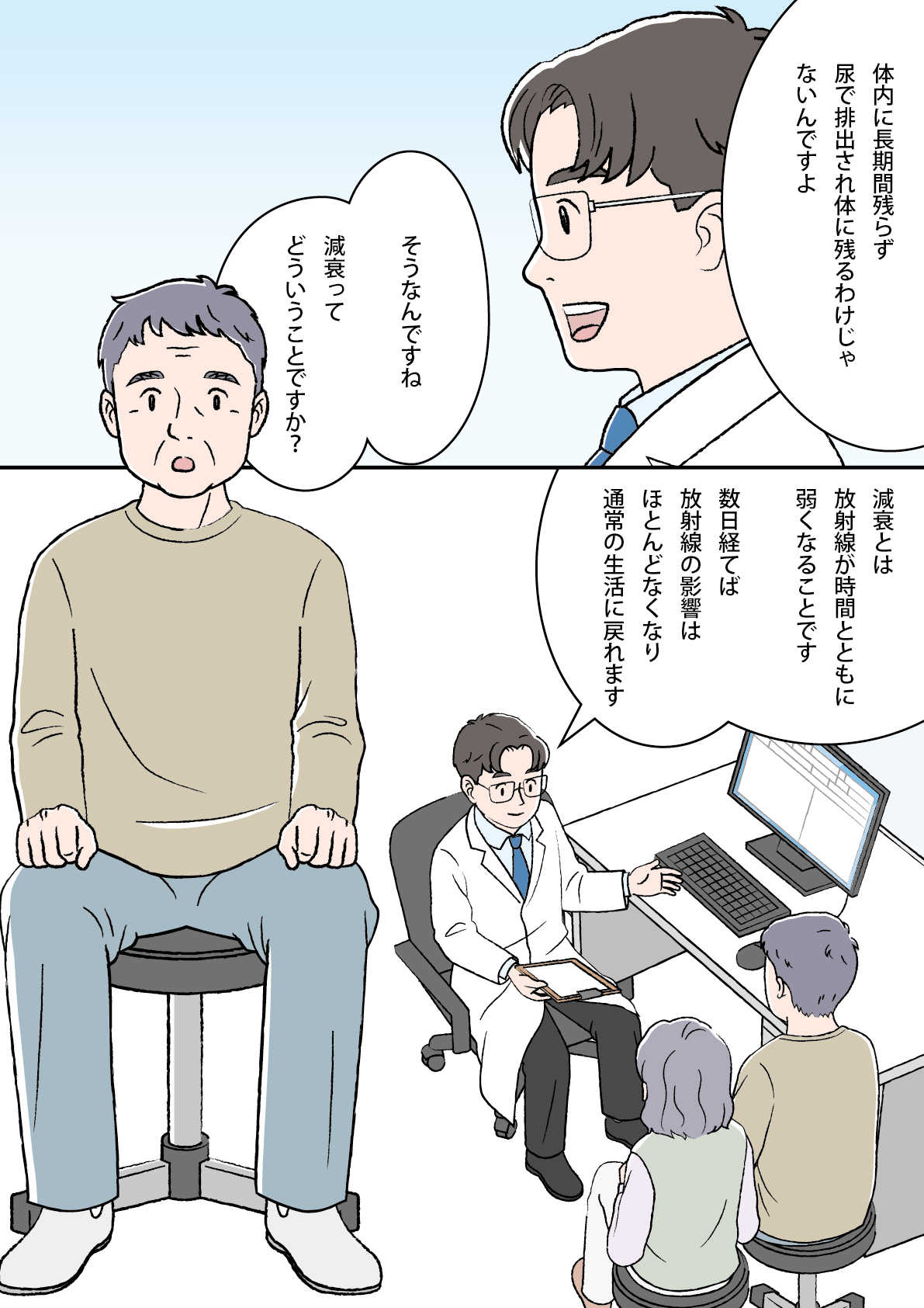 マンガ3ページ目