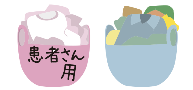 洗濯物のイラスト