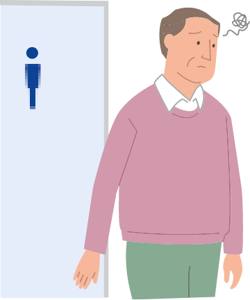 イラスト：尿量の変化