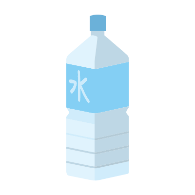 イラスト：⽔分の摂取