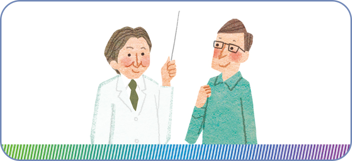 医師と患者のイメージ