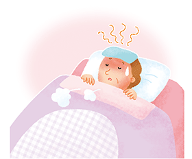 発熱症状イメージ